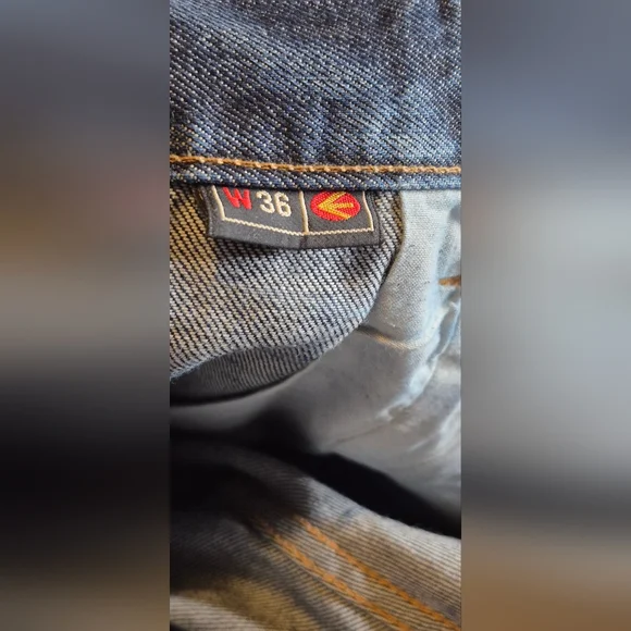 Energie Classic Blue Straight-Leg Jeans - Picture 3 of 13